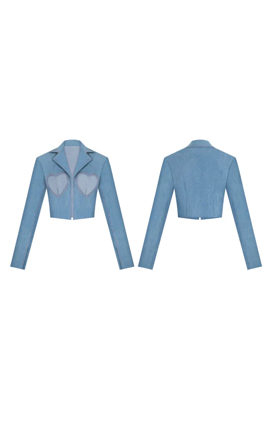 Ms. Heart Cut-Out Suit - Image 20
