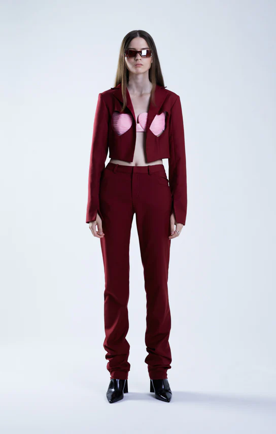 Ms. Heart Cut-Out Suit - Image 21