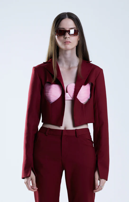 Ms. Heart Cut-Out Suit - Image 22