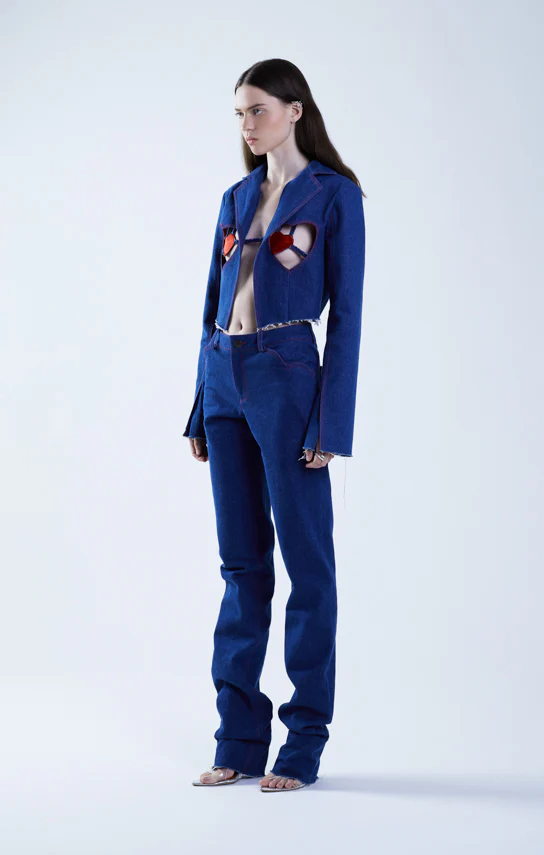 Ms. Heart Cut-Out Suit - Image 9