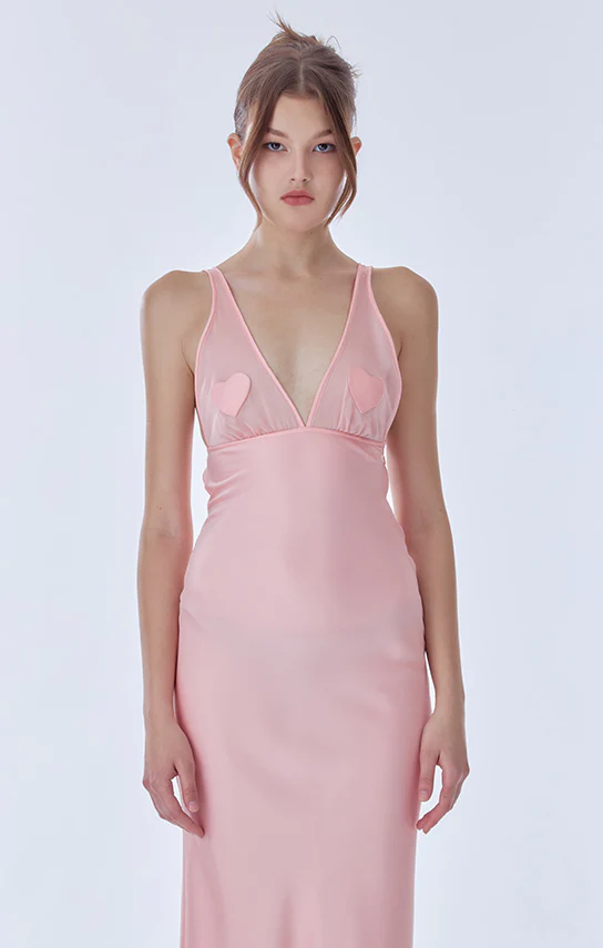 Ms. Heart Maxi Slip Dress - Image 10