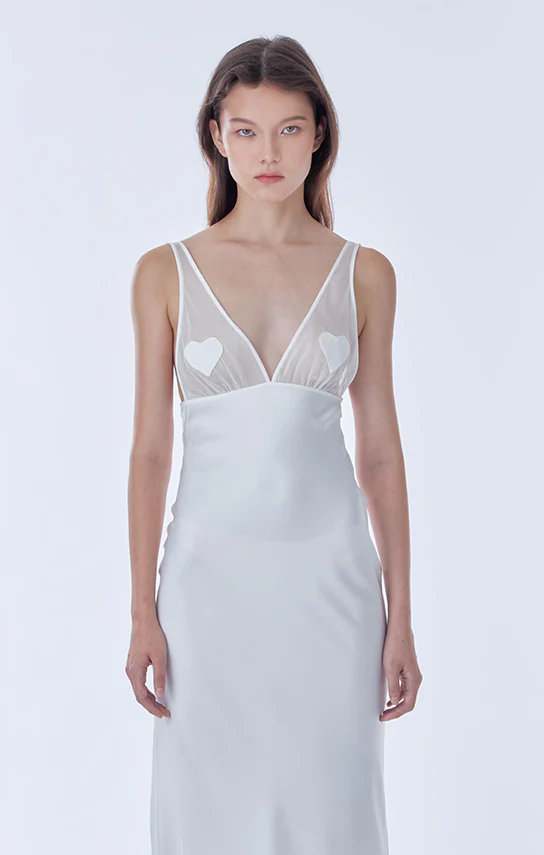 Ms. Heart Maxi Slip Dress - Image 5