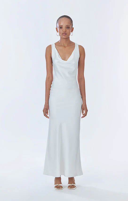 Ms. Heart Open Back Dress