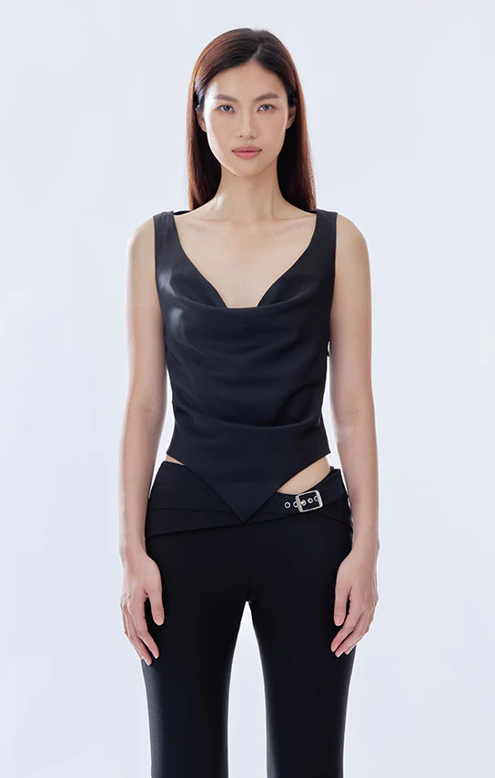 Ms. Heart Open Back Top