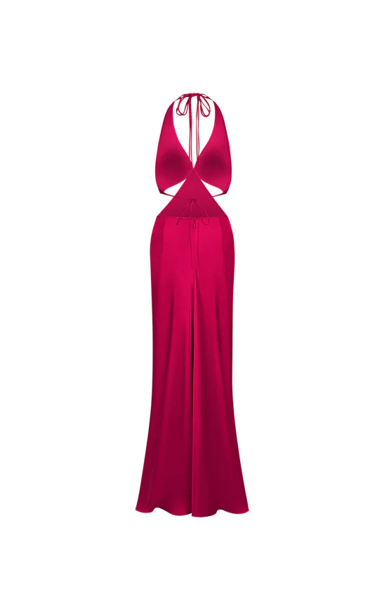 Ms. Pleat Cut-Out Dress (One-Tone) - Image 11