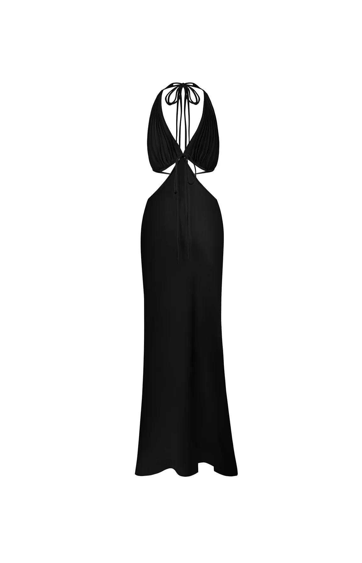 Ms. Pleat Cut-Out Dress (One-Tone) - Image 14