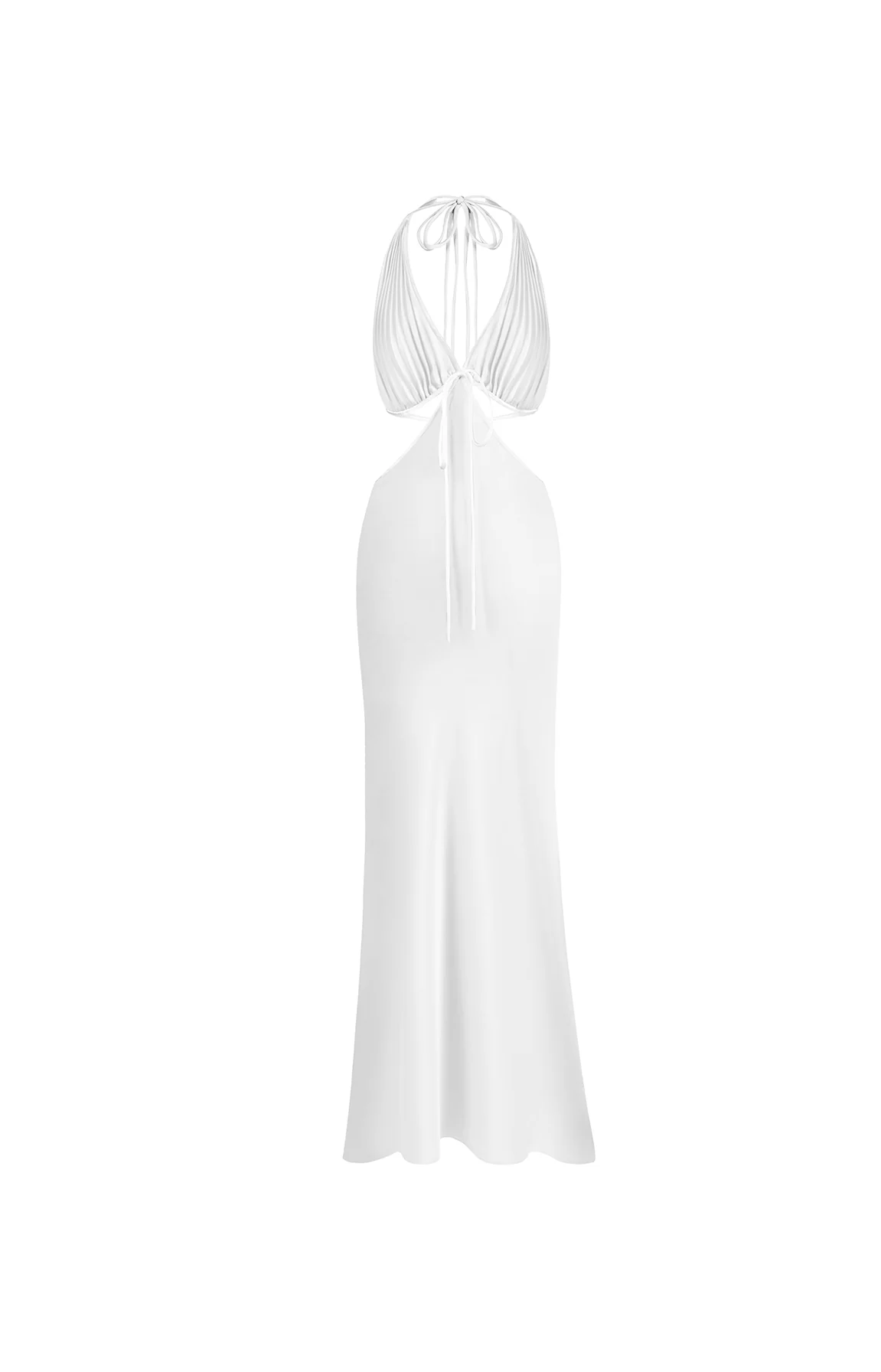 Ms. Pleat Cut-Out Dress (One-Tone) - Image 16