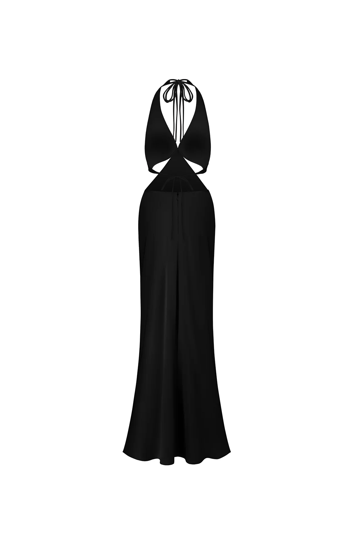Ms. Pleat Cut-Out Dress (One-Tone) - Image 18