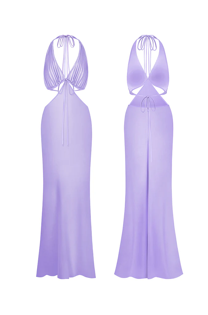 Ms. Pleat Cut-Out Dress (One-Tone) - Image 22
