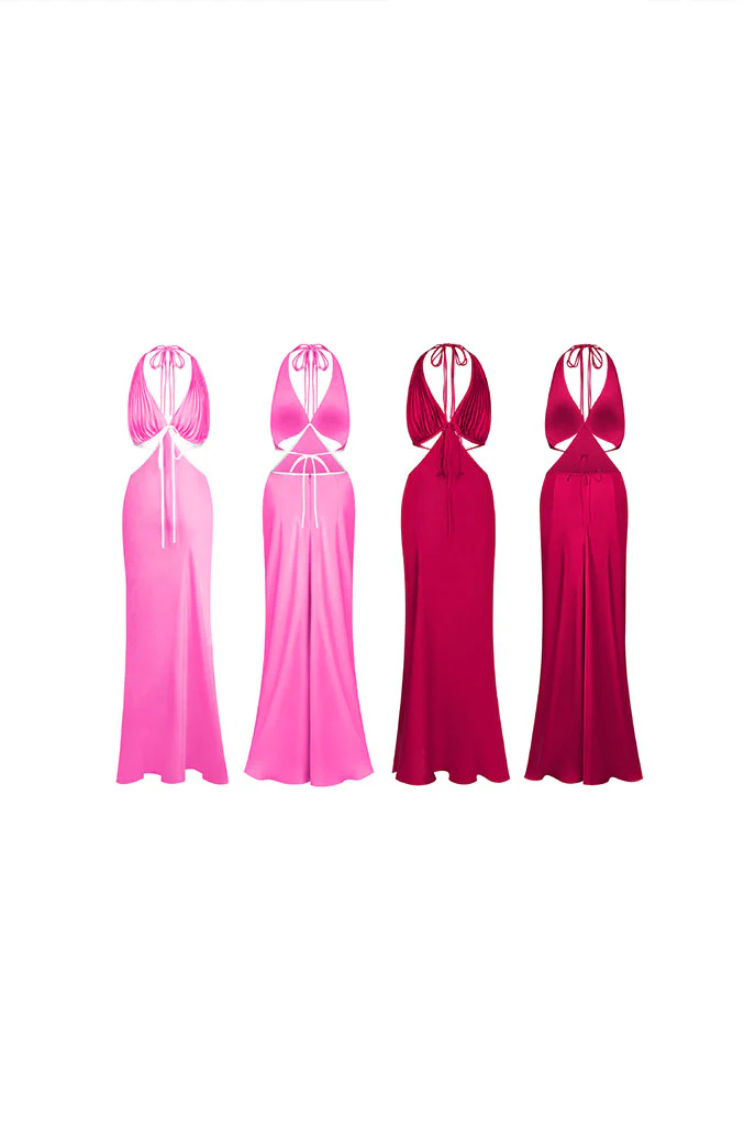 Ms. Pleat Cut-Out Dress (One-Tone) - Image 28