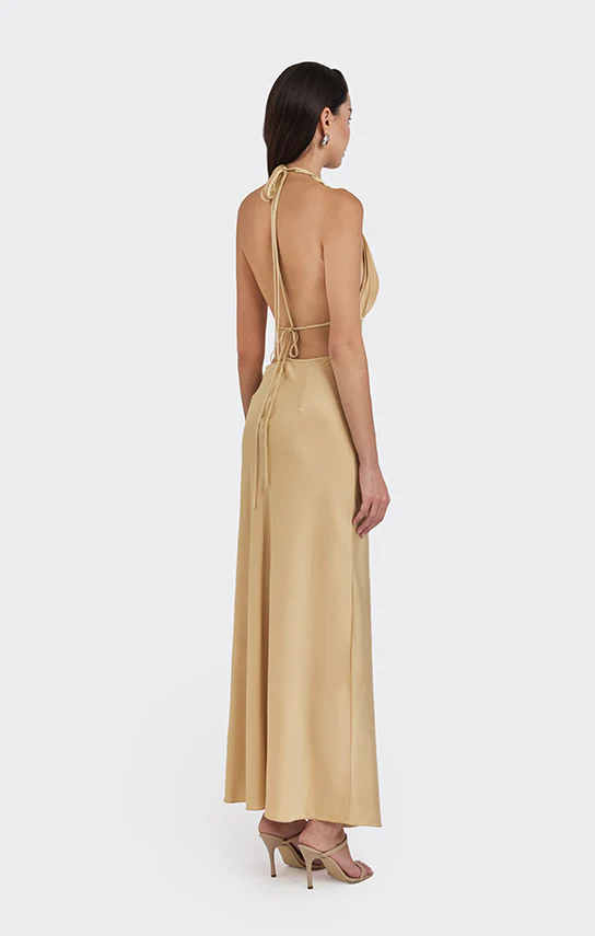 Ms. Pleat Cut-Out Dress (One-Tone) - Image 6
