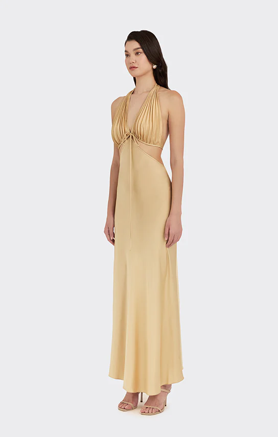 Ms. Pleat Cut-Out Dress (One-Tone) - Image 7