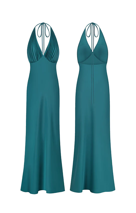 Ms. Pleat Maxi Dress - Image 20