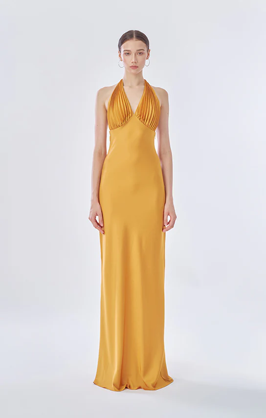 Ms. Pleat Maxi Dress - Image 3