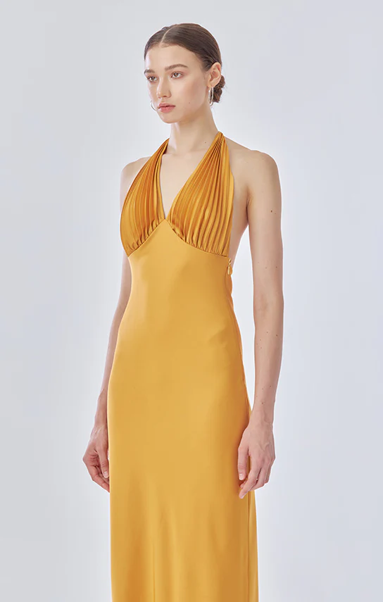 Ms. Pleat Maxi Dress - Image 5