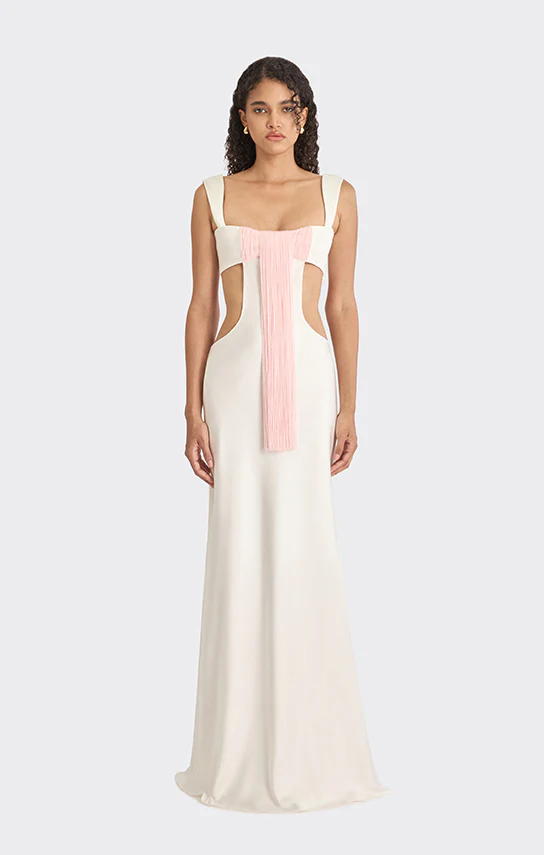 Ms. Thread Cut - Out Maxi Slip Dress - Image 5