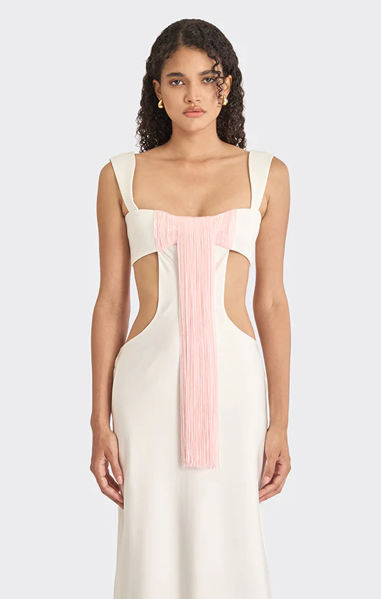Ms. Thread Cut - Out Maxi Slip Dress - Image 6