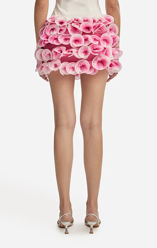 Ms.Tutu Spiral Mini Skirt (Two Tone) - Image 3