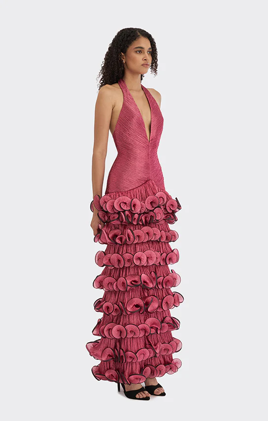 Ms. Tutu V Neck Maxi Dress - Image 2