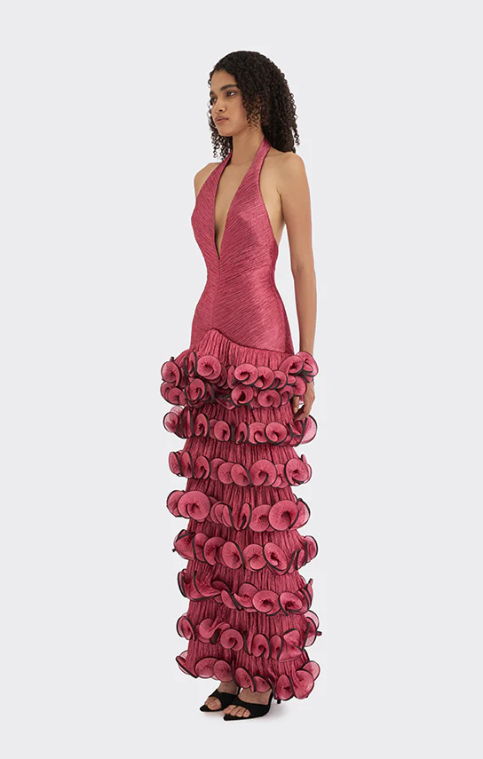 Ms. Tutu V Neck Maxi Dress - Image 4