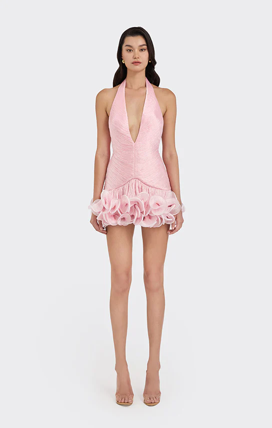 Ms. Tutu V Neck Mini Dress