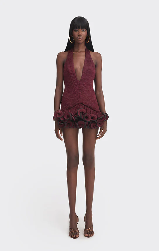 Ms. Tutu V Neck Mini Dress - Image 27