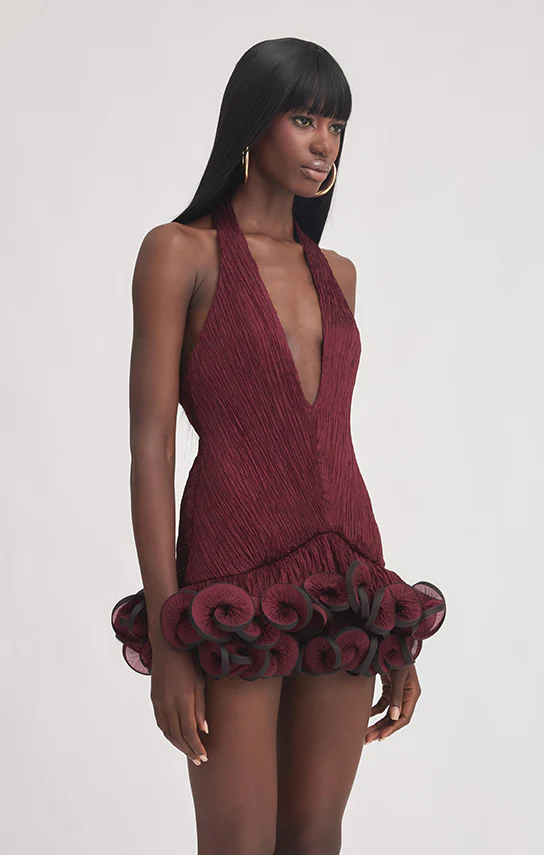 Ms. Tutu V Neck Mini Dress - Image 30