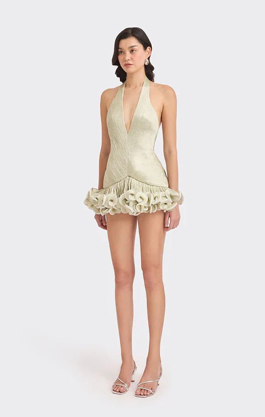Ms. Tutu V Neck Mini Dress - Image 37
