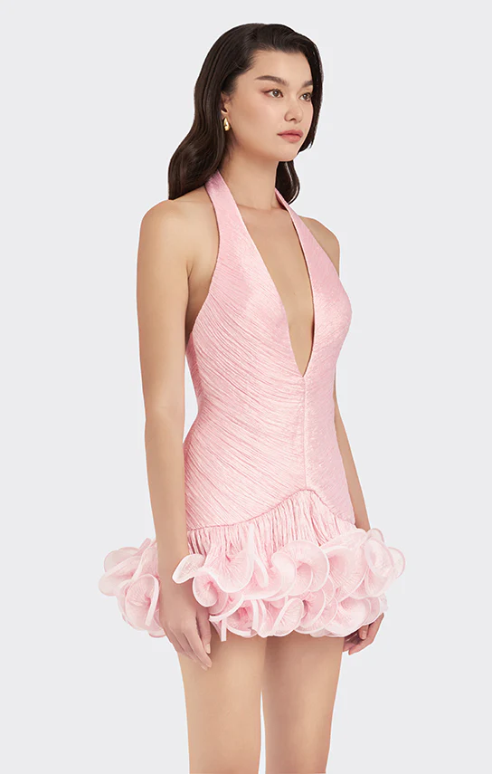 Ms. Tutu V Neck Mini Dress - Image 8