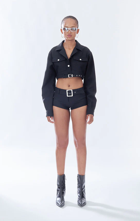 Oversized Biker Jacket