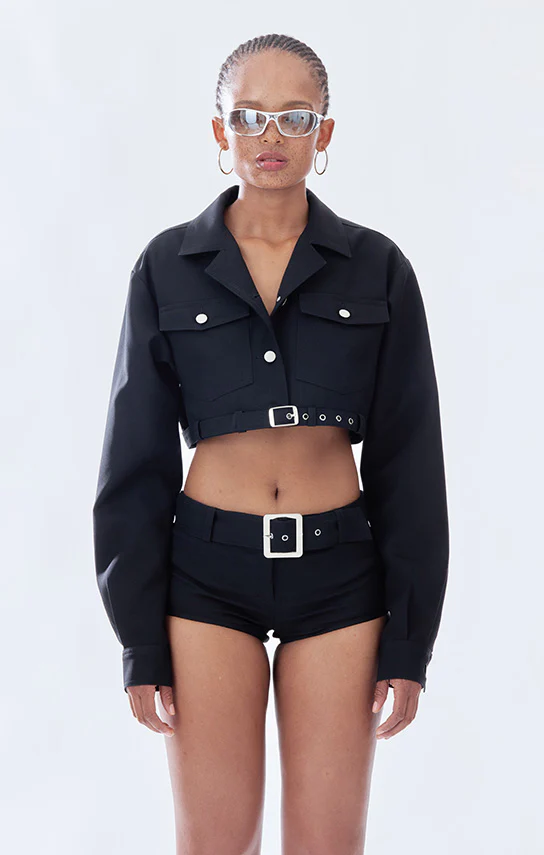 Oversized Biker Jacket - Image 7