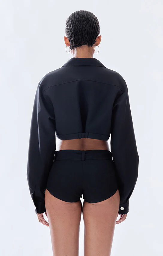 Oversized Biker Jacket - Image 9