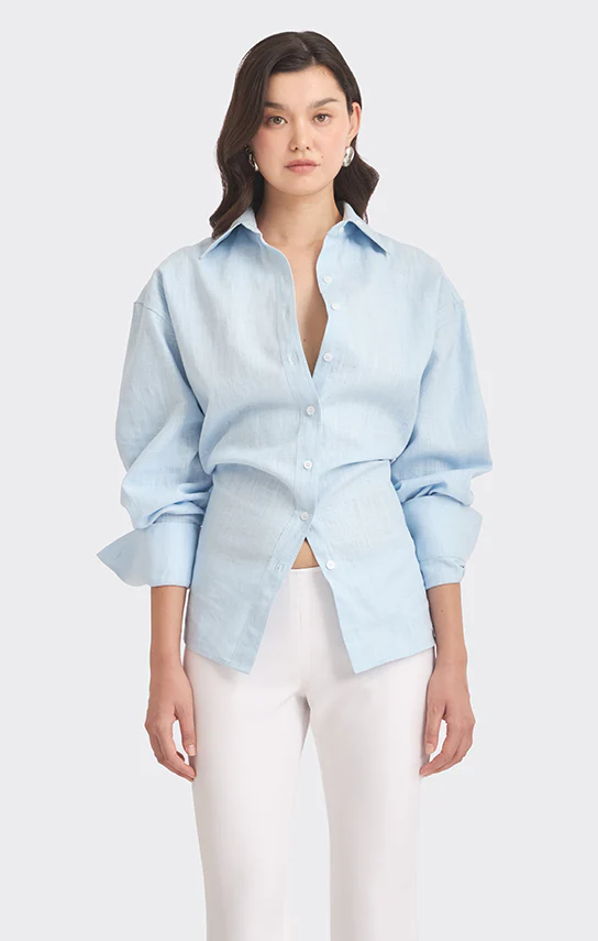 Oversized Linen Shirt - Image 6