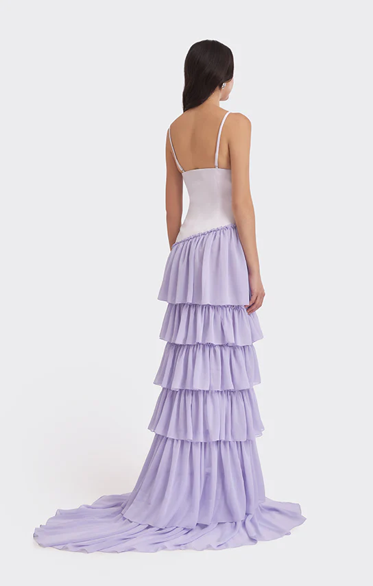 Ruffle Layered Maxi Dress - Image 10
