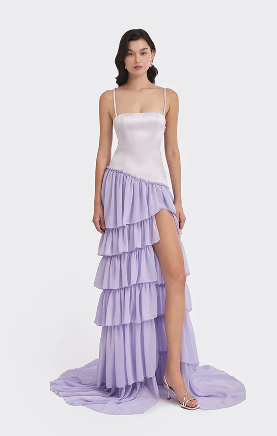Ruffle Layered Maxi Dress - Image 2