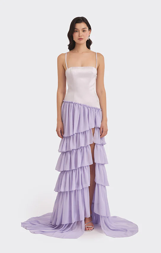 Ruffle Layered Maxi Dress - Image 3