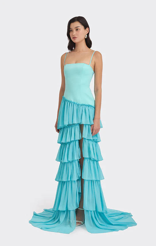 Ruffle Layered Maxi Dress - Image 6