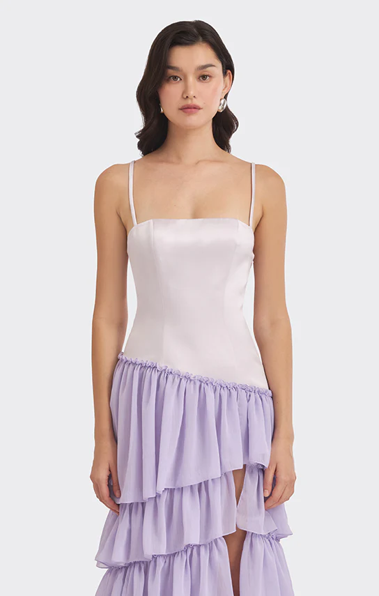 Ruffle Layered Maxi Dress - Image 8