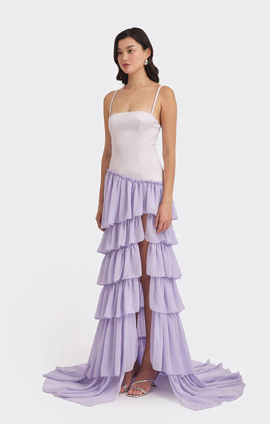 Ruffle Layered Maxi Dress - Image 9