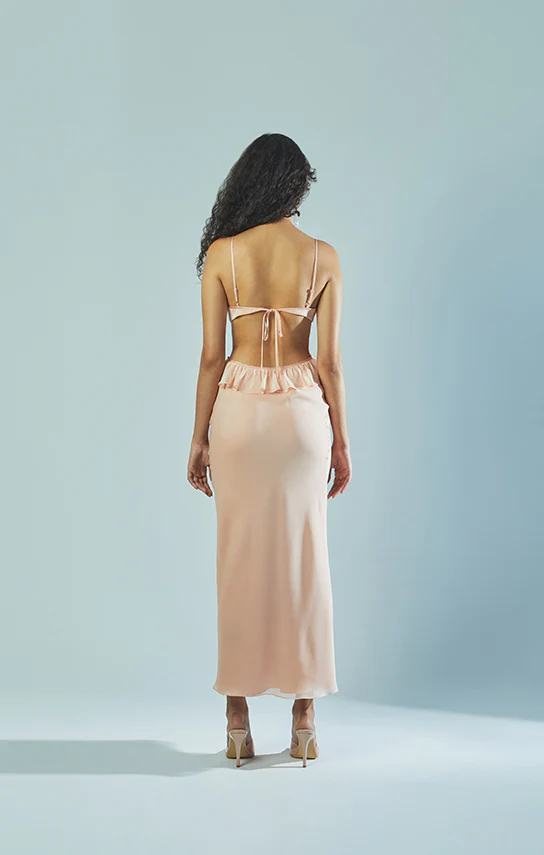 Ruffle Maxi Slip Dress - Image 20