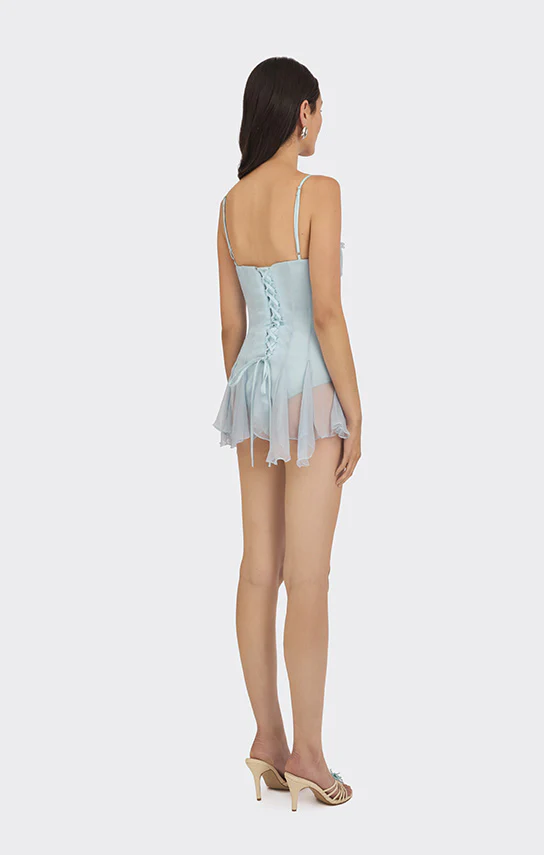 Shell Bodysuit Mini Dress - Image 10
