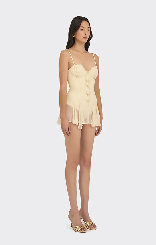 Shell Bodysuit Mini Dress - Image 11