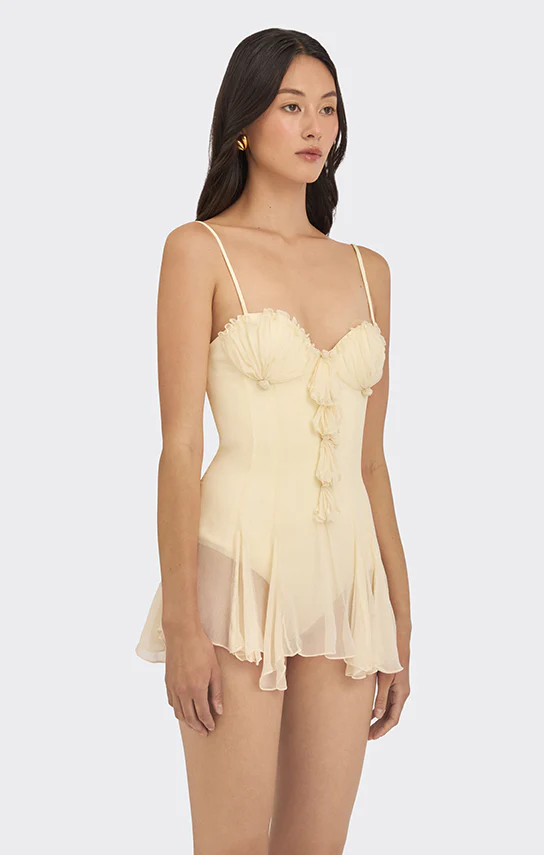 Shell Bodysuit Mini Dress - Image 12
