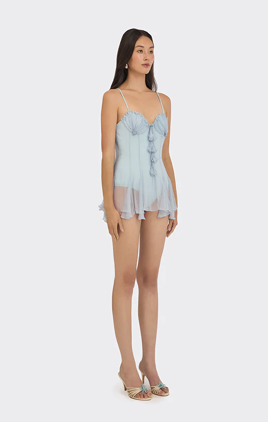 Shell Bodysuit Mini Dress - Image 5