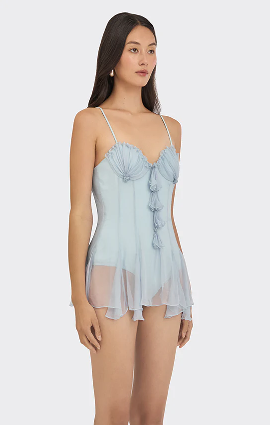 Shell Bodysuit Mini Dress - Image 6