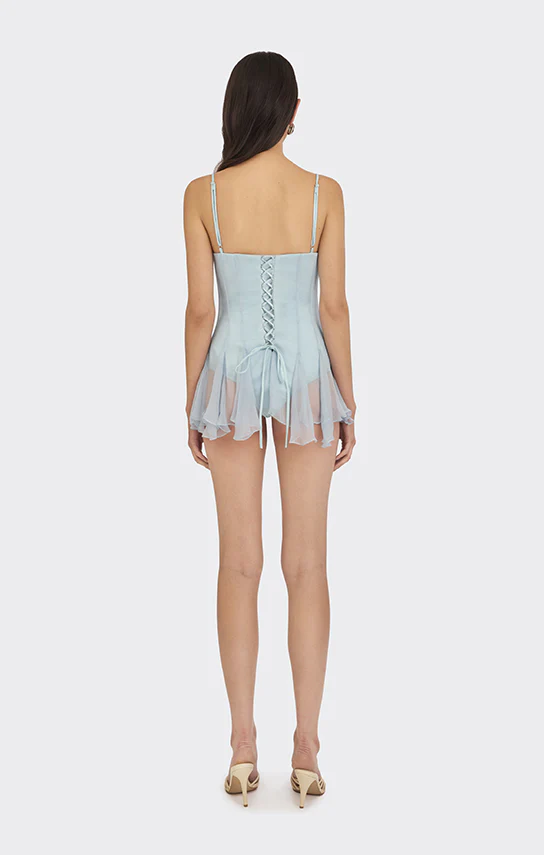 Shell Bodysuit Mini Dress - Image 7