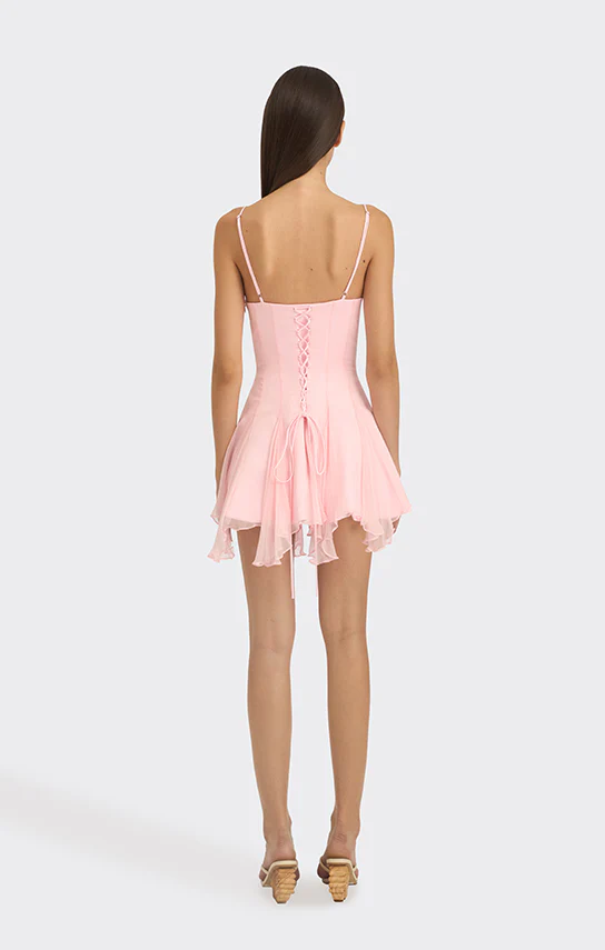 Shell Corset Mini Dress - Image 2