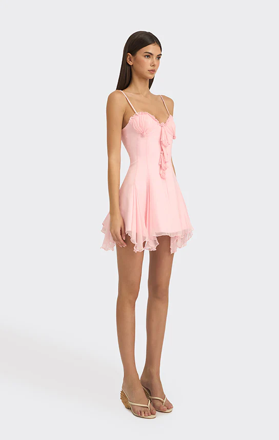 Shell Corset Mini Dress - Image 3