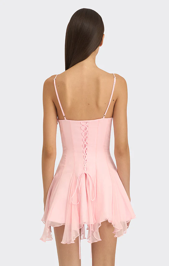 Shell Corset Mini Dress - Image 8