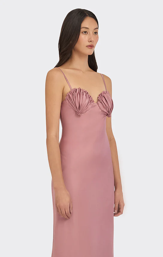 Shell Maxi Slip Dress - Image 4